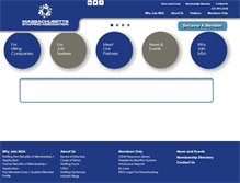 Tablet Screenshot of msastaffing.org